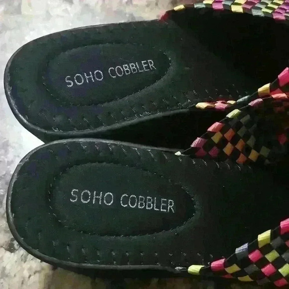 💚Nwt: Soho Cobbler Women’s Wedge Flip Flops Sandals Size: 7.5 - Picture 5 of 9